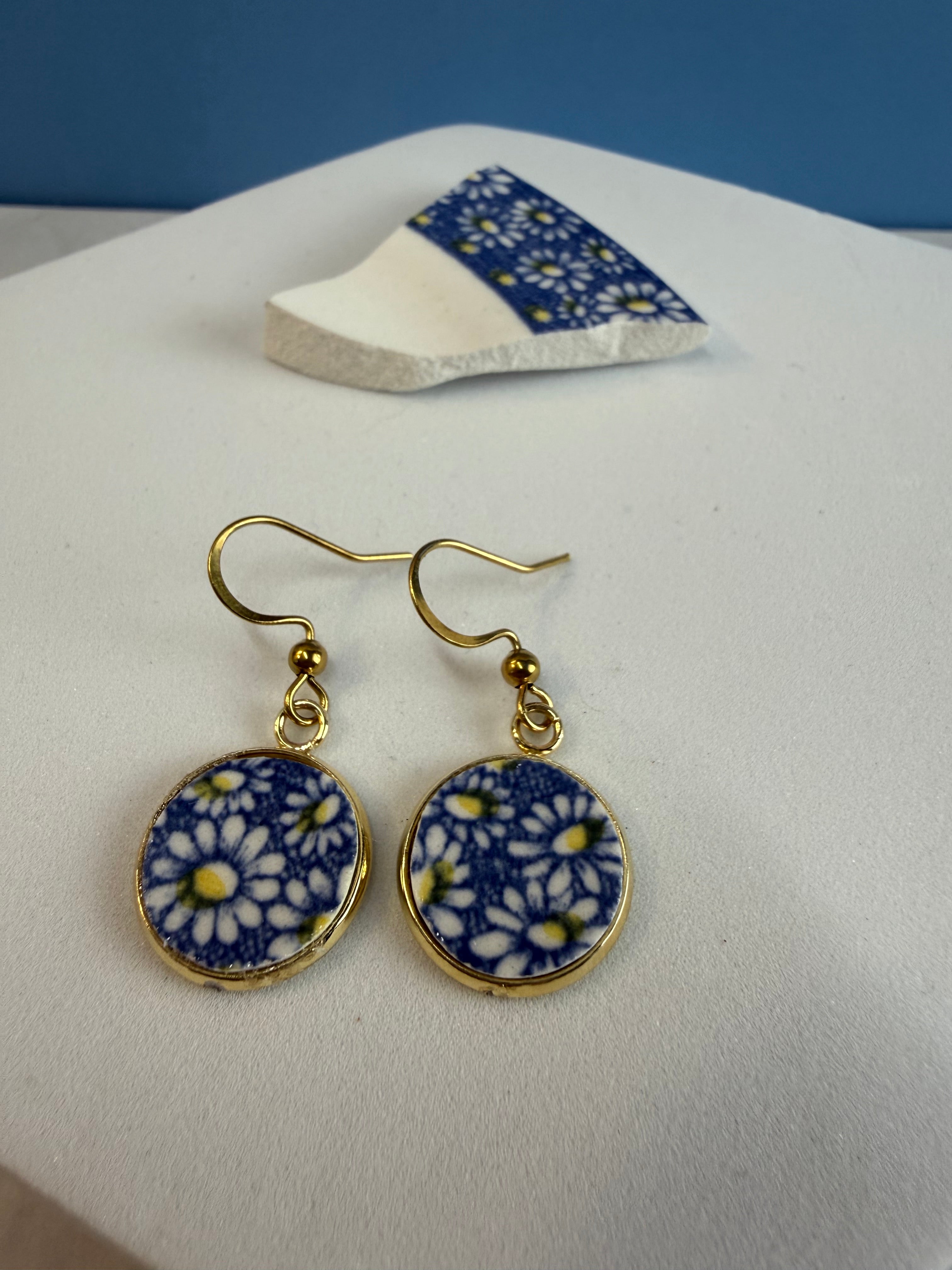 Boucle d'oreille Collection Pâquerette