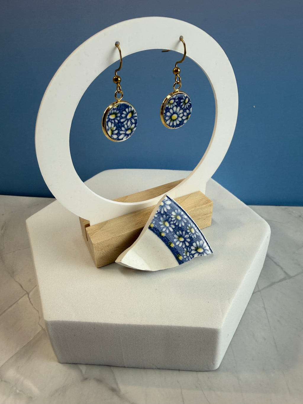 Boucle d'oreille Collection Pâquerette