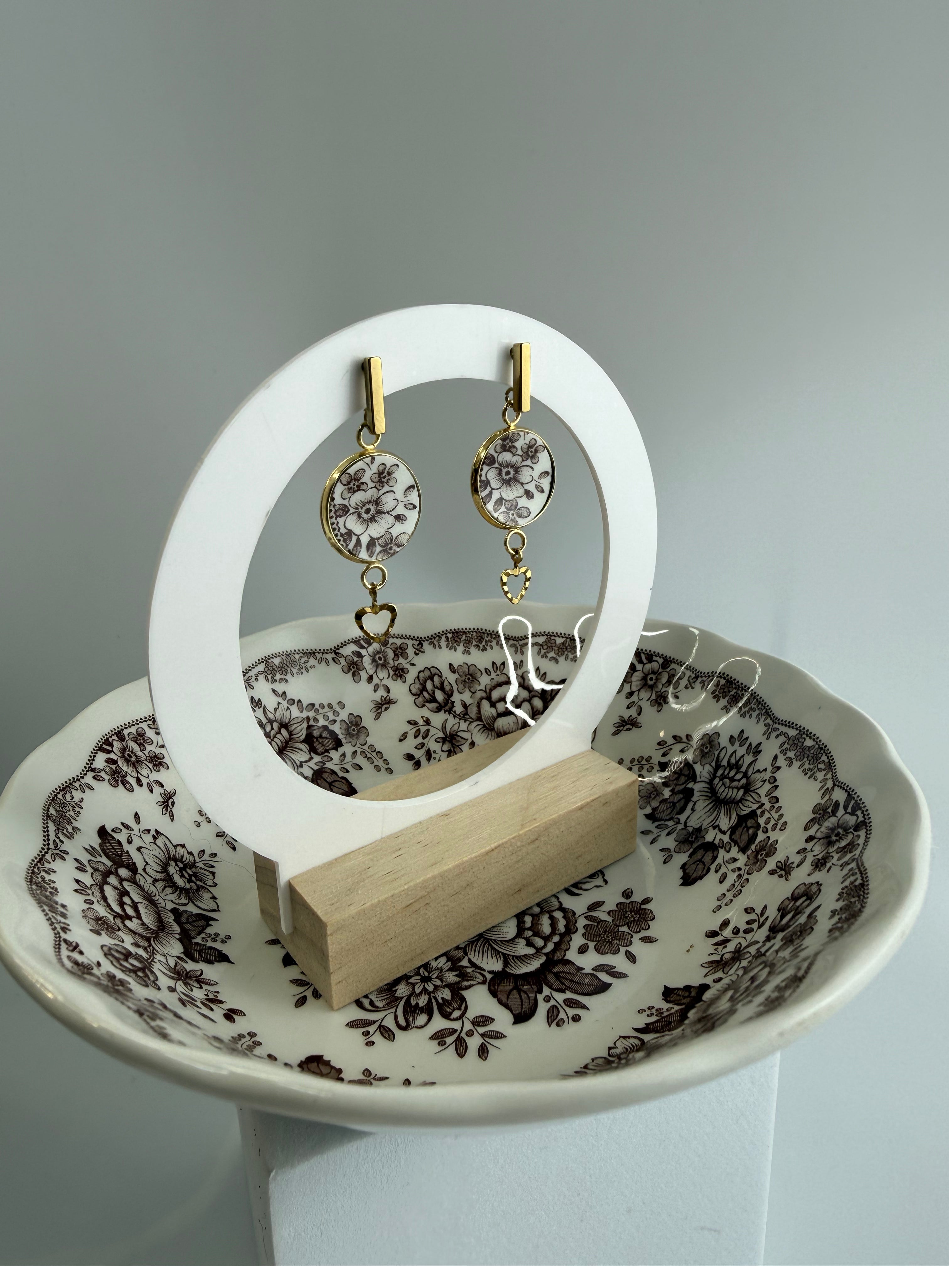 Boucle d'oreille Collection Sépia