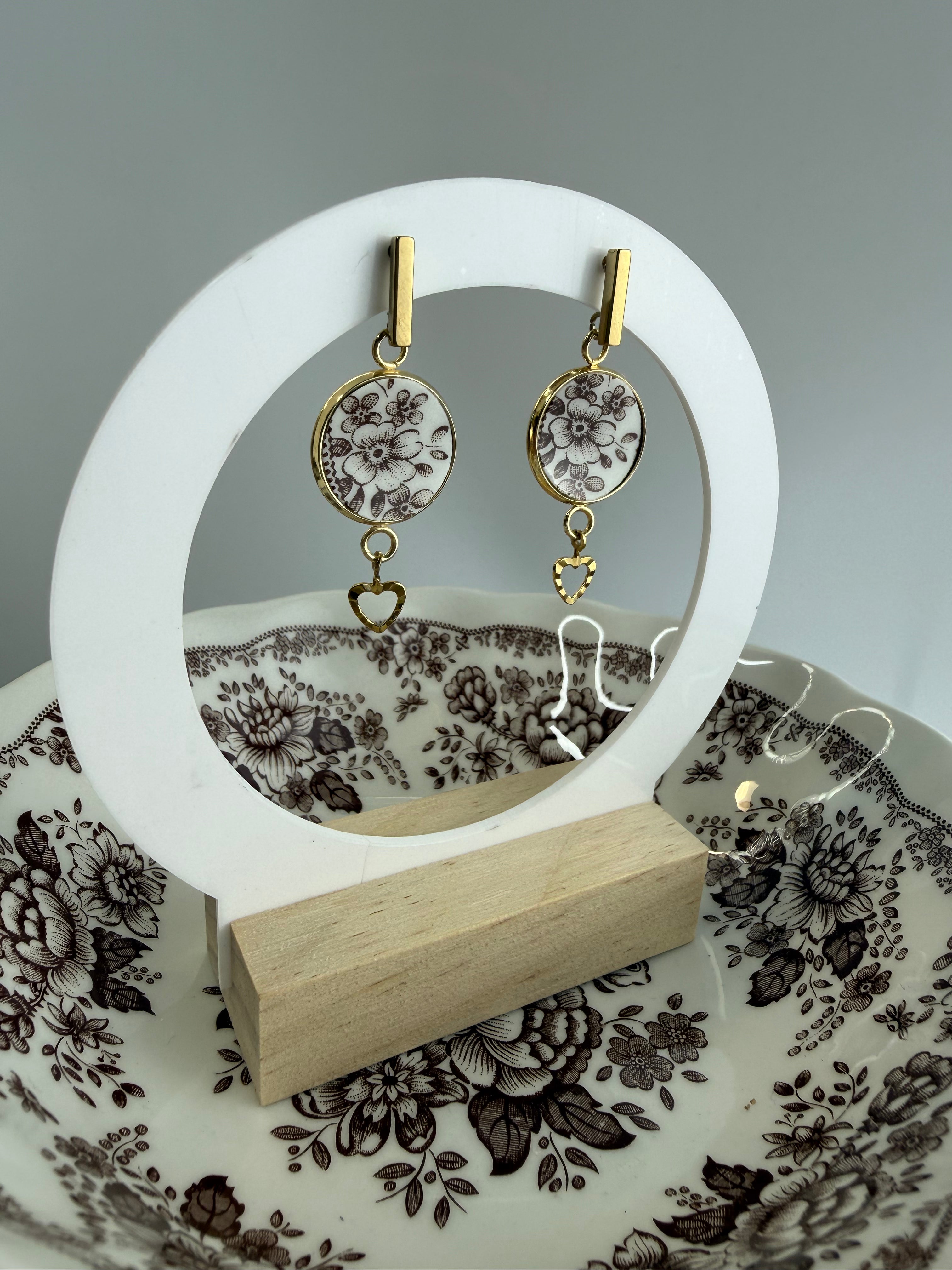 Boucle d'oreille Collection Sépia