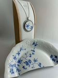 Pendentif Collection Jardin Bleu