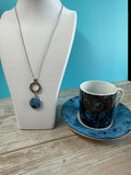 Pendentif Collection Black Blue
