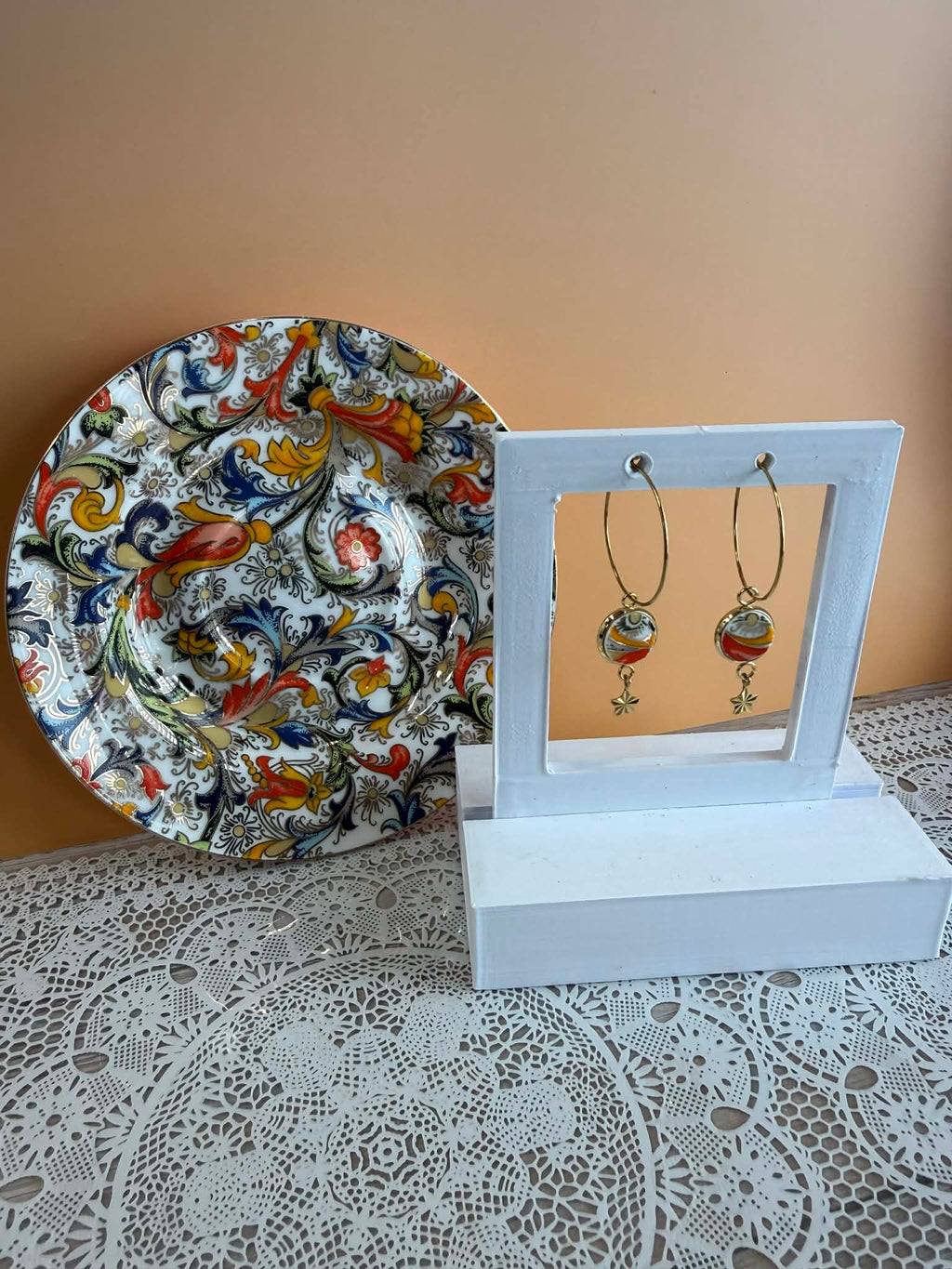 Boucle d'oreille Collection Soleil doré