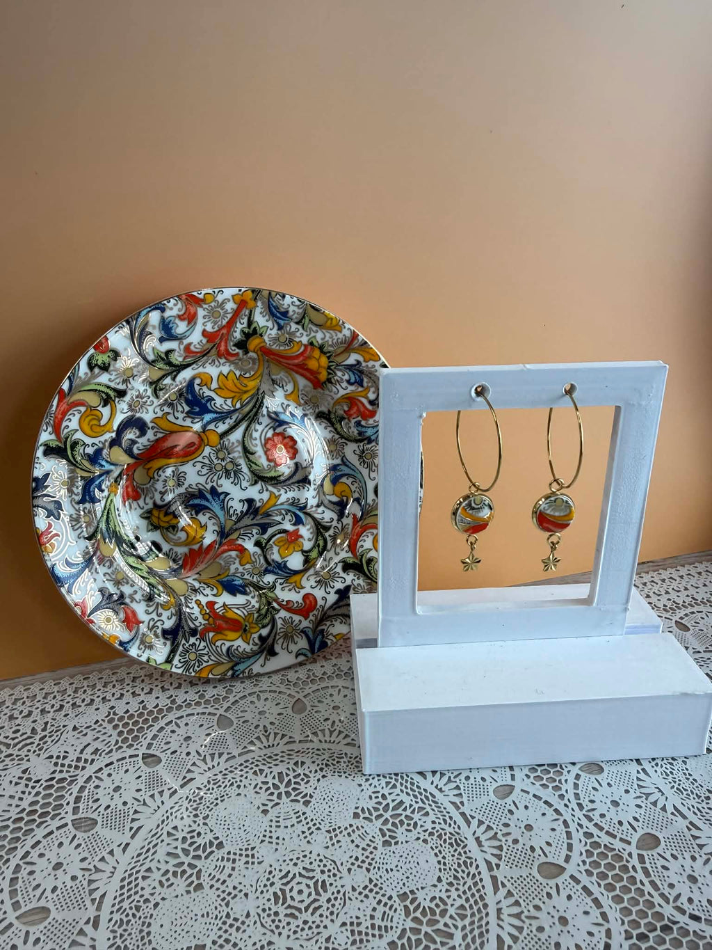 Boucle d'oreille Collection Soleil doré