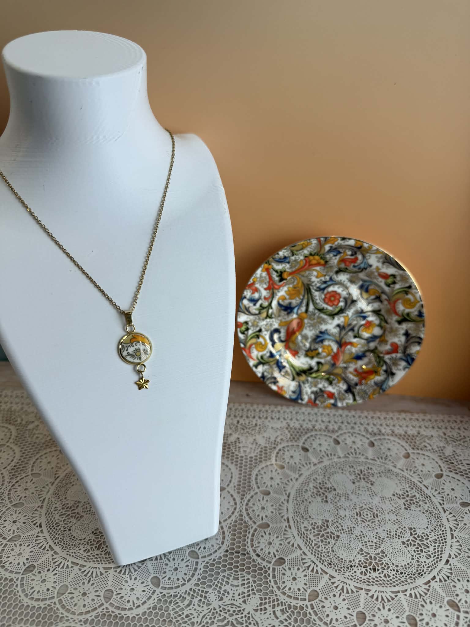 Pendentif Collection Soleil doré