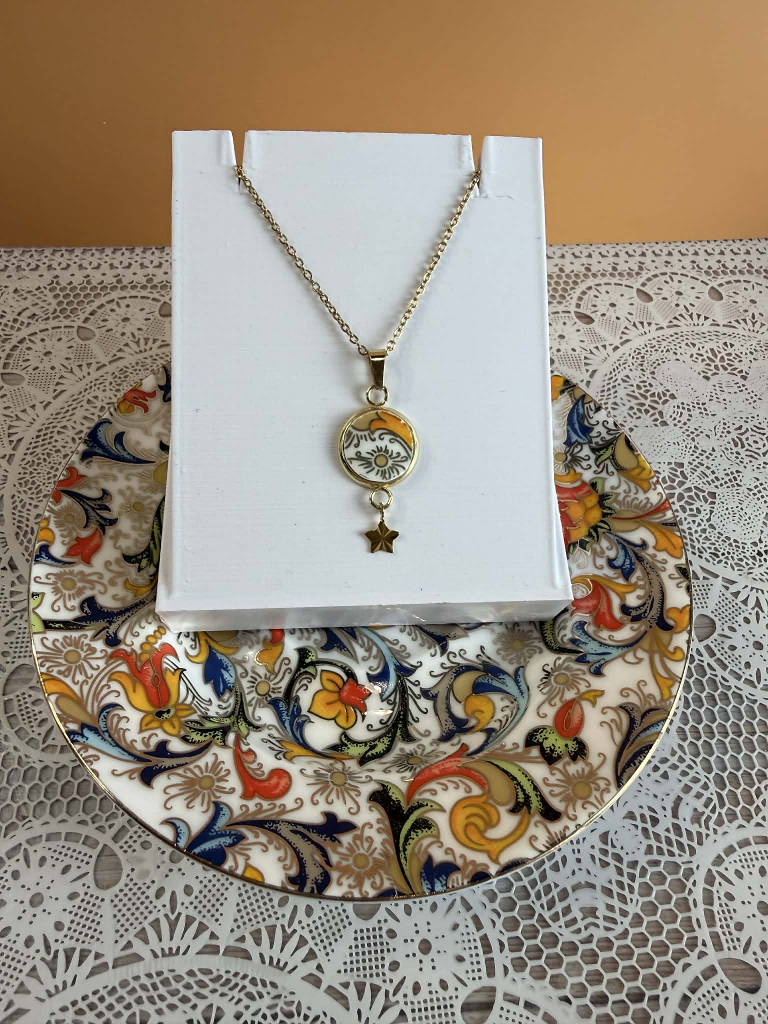 Pendentif Collection Soleil doré