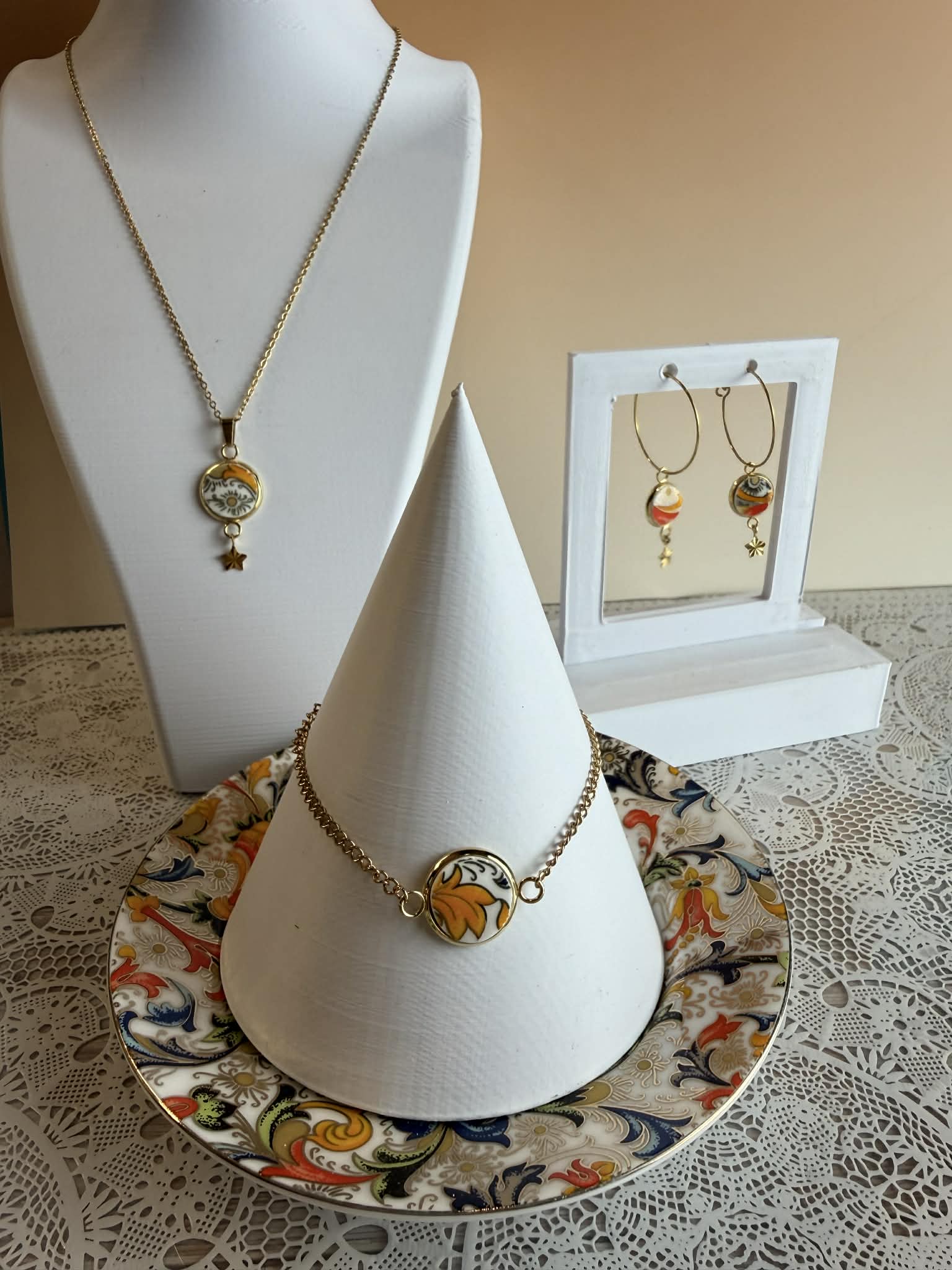 Pendentif Collection Soleil doré