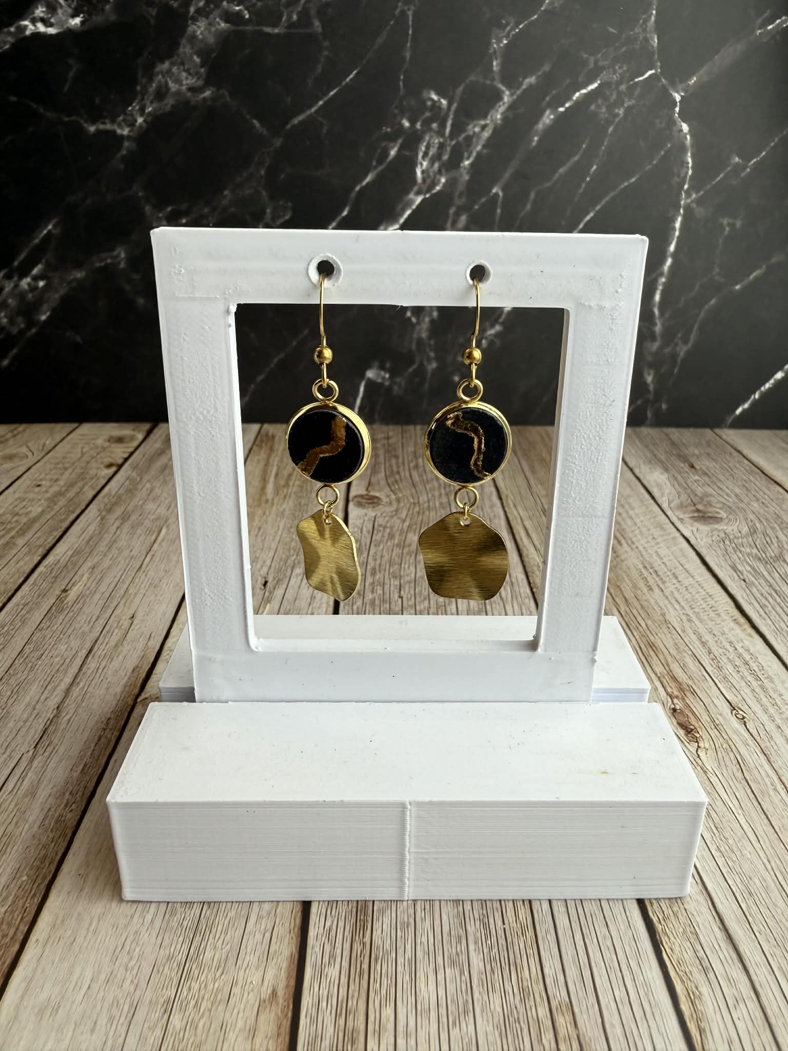 Boucle d'oreille Collection Rayon doré