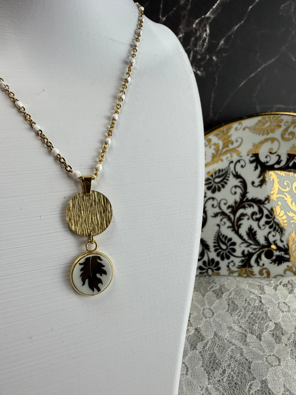 Pendentif Collection Essence doré