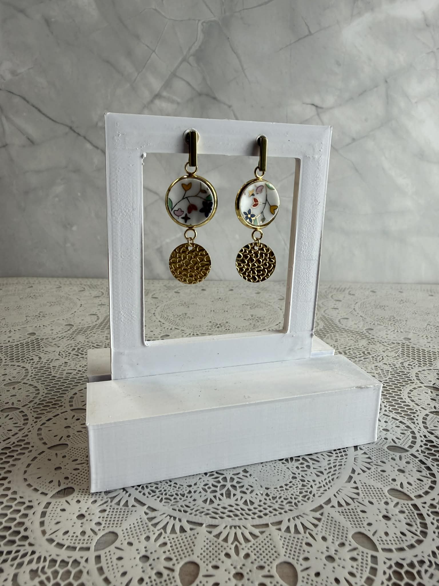 Boucle d'oreille Collection Fleurs de Printemps