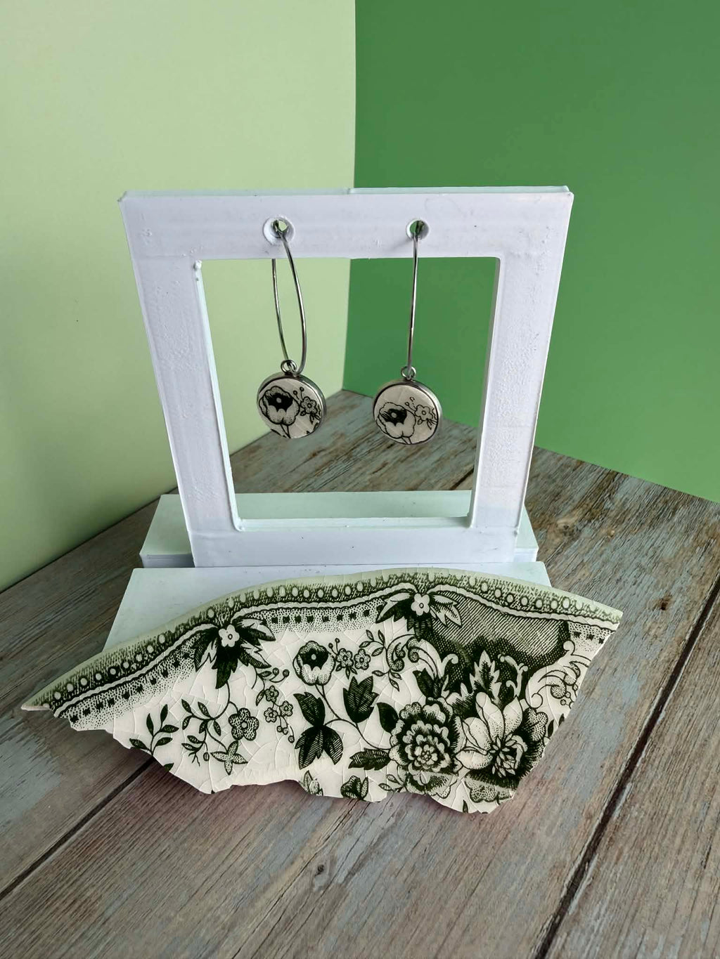 Boucle d'oreille Collection Verte Prairie