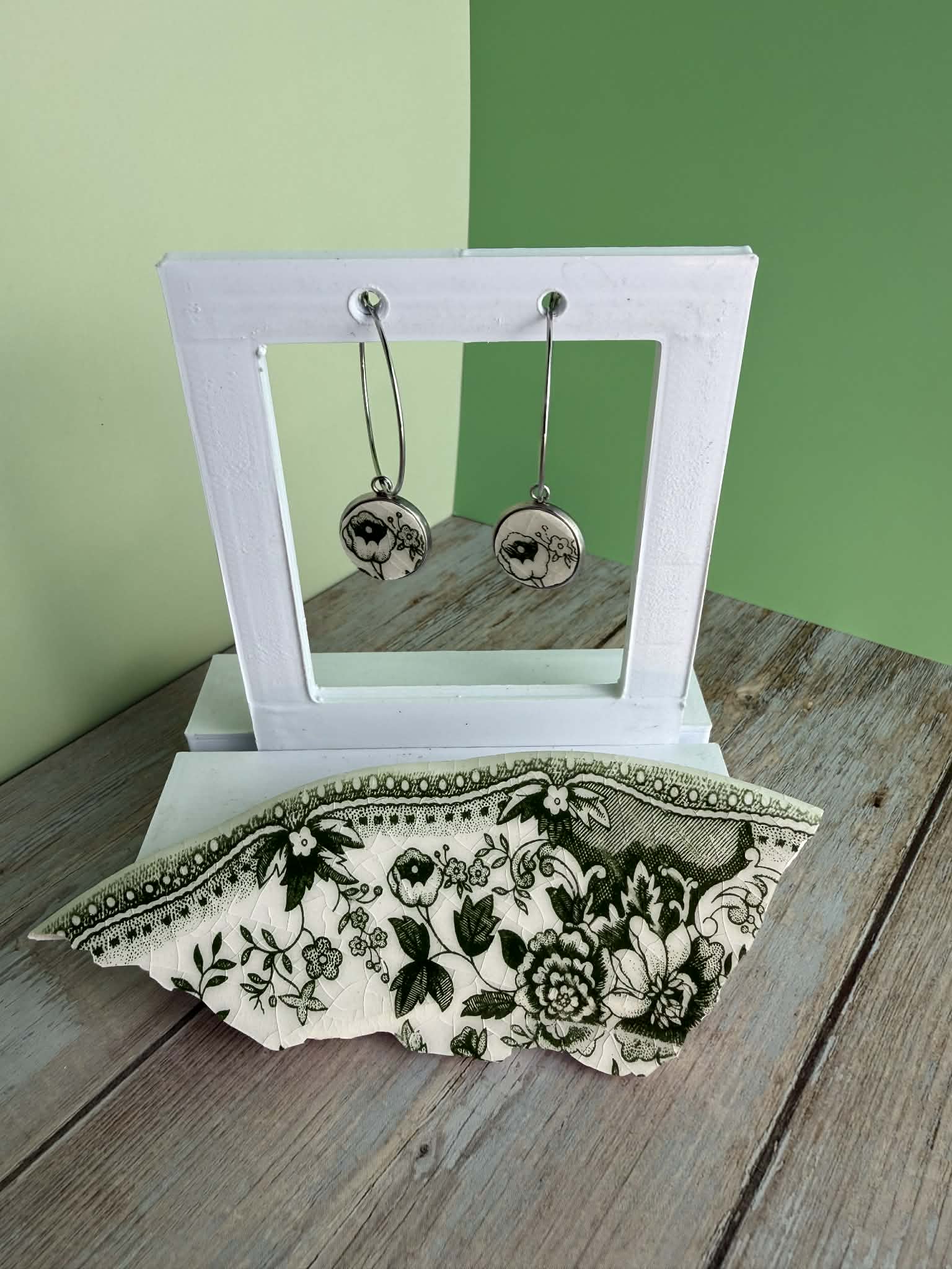 Boucle d'oreille Collection Verte Prairie