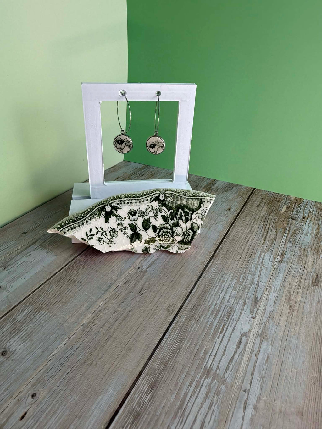 Boucle d'oreille Collection Verte Prairie