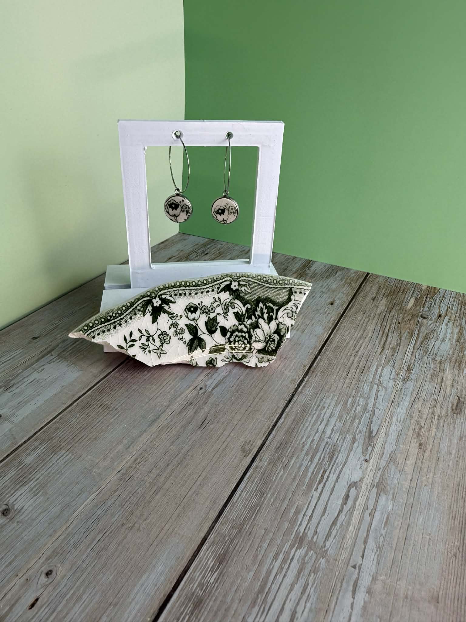 Boucle d'oreille Collection Verte Prairie